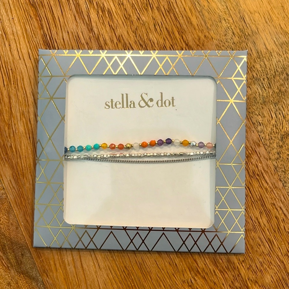 Stella & Dot Brilliance Wishing bracelet New Unopened